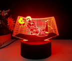 Foot Lampe LED 3D Illusion - Veilleuse - avec Télécommande