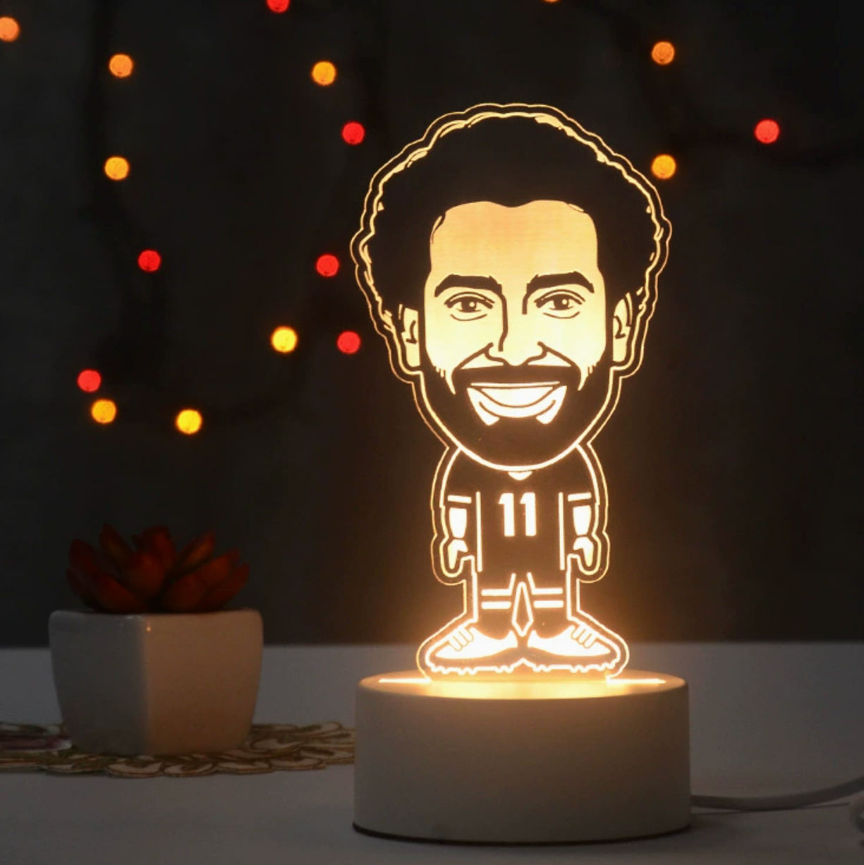 Foot Lampe LED 3D Illusion - Veilleuse - Design