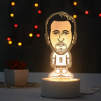 Foot Lampe LED 3D Illusion - Veilleuse - Design
