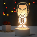 Foot Lampe LED 3D Illusion - Veilleuse - Design