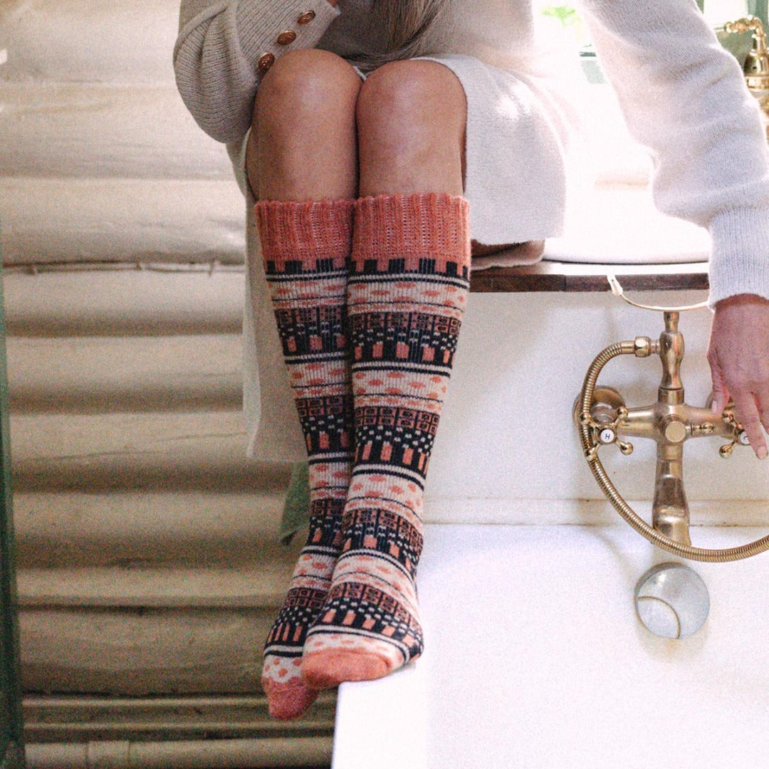 Sofia High Socks (Set of 2 Pairs)