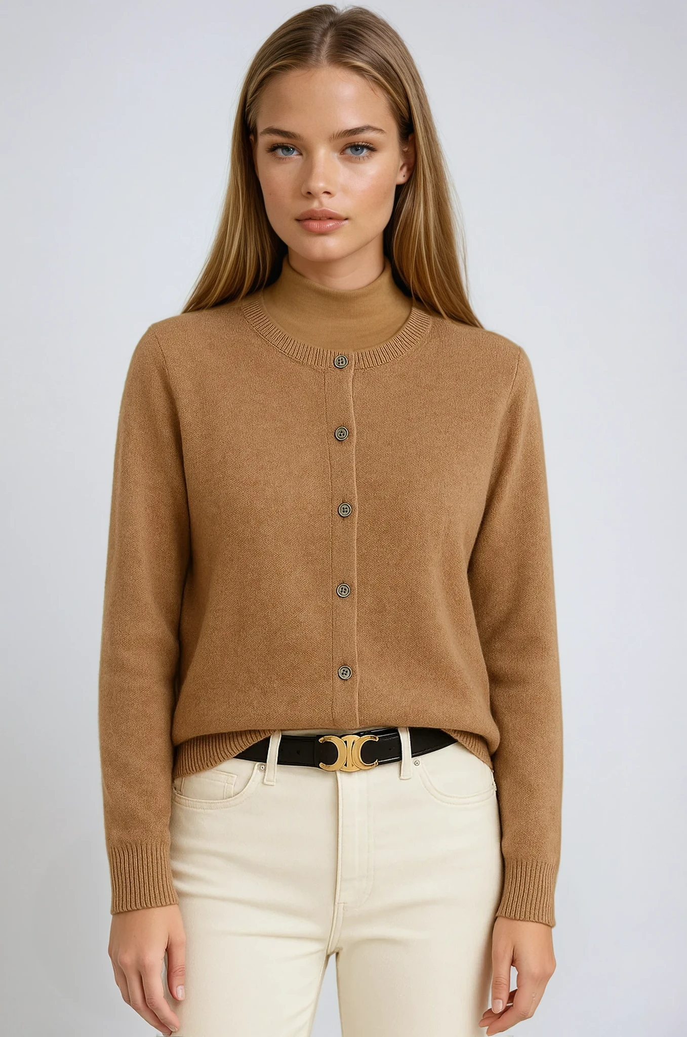 Léa | Cardigan à Boutons Doux Tendance Printanier