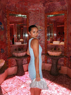 Élodie | Robe de Cocktail Mini Starlight Tendance Élégant