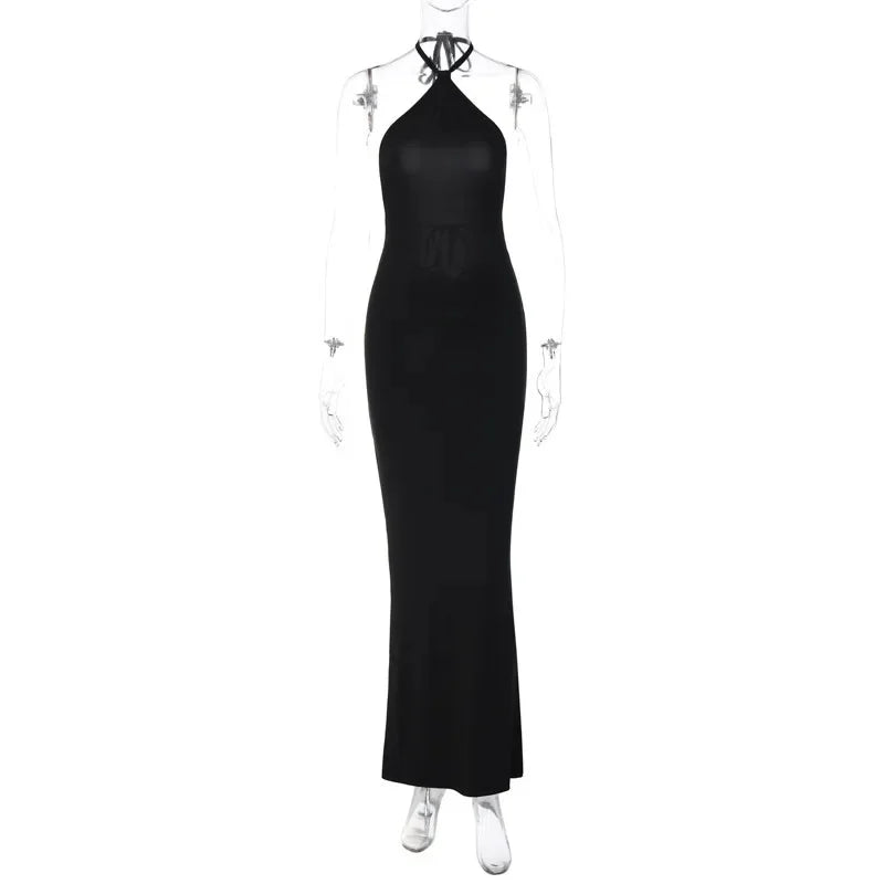 Camille | Robe Maxi Formelle Dos Nu Tendance Élégant