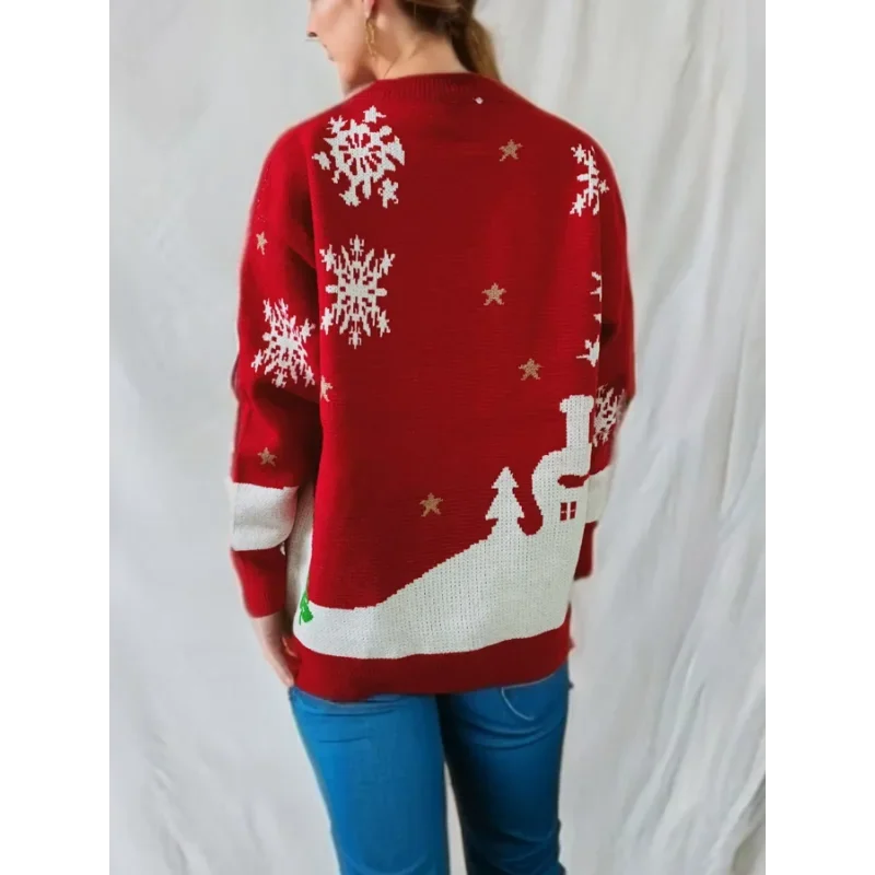 Emma | Pull de Noël Tricot Tendance Élégant