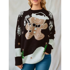 Emma | Pull de Noël Tricot Tendance Élégant