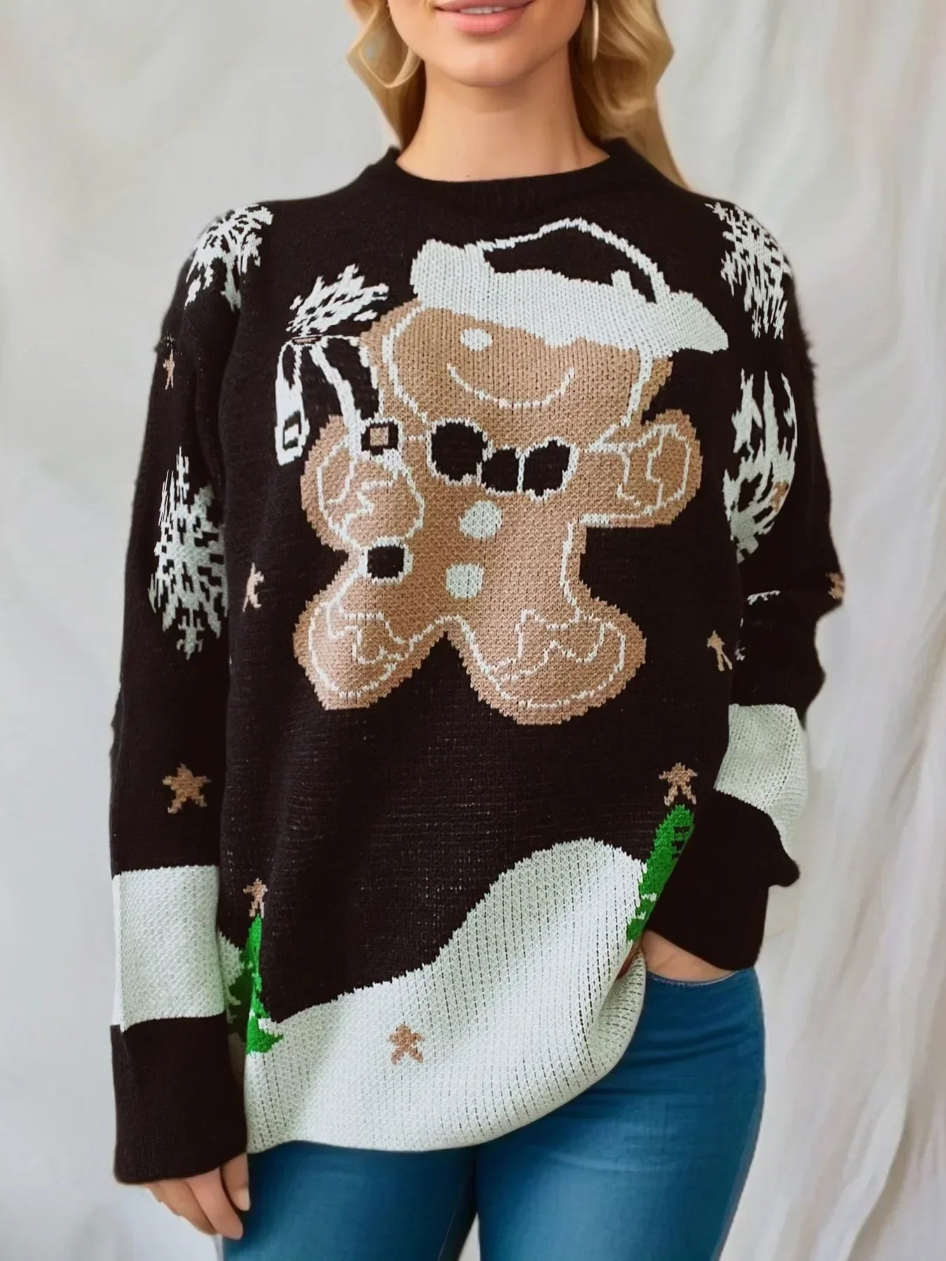 Emma | Pull de Noël Tricot Tendance Élégant