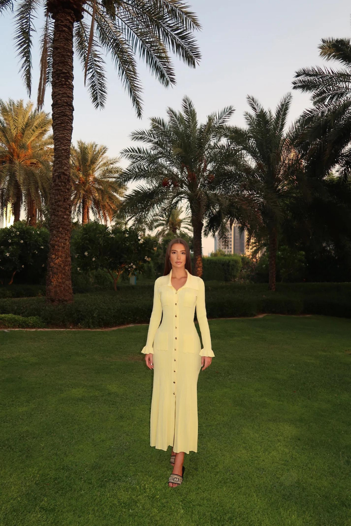 Sylvie | Robe Midi d'Été Tendance Effortless