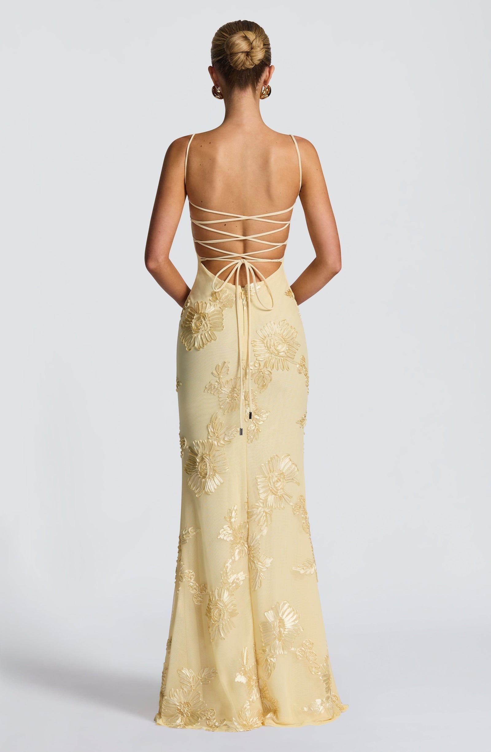 Camille | Robe Maxi Corset Florale Tendance Élégante