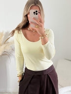Top jaune - Xavier