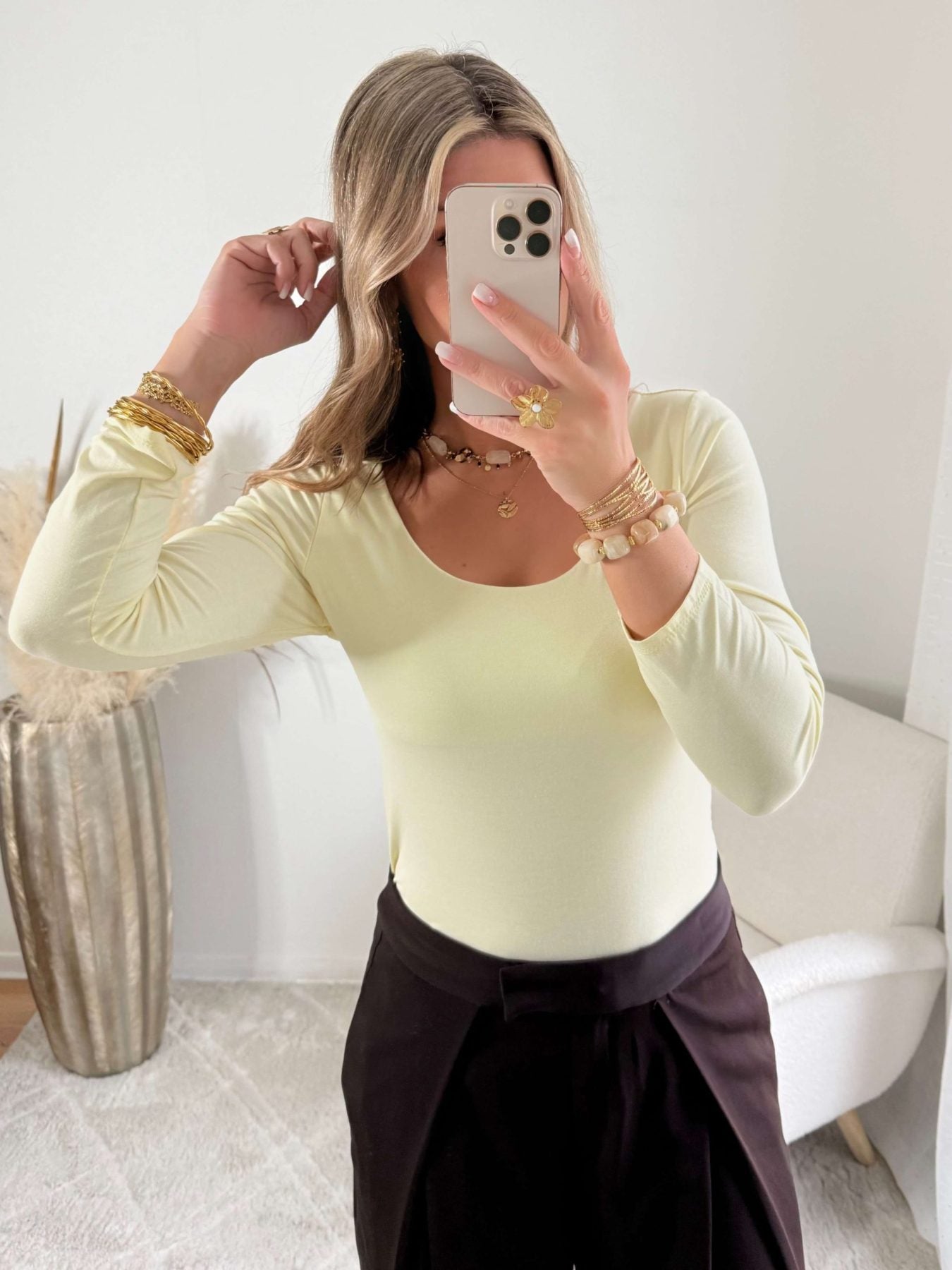 Top jaune - Xavier