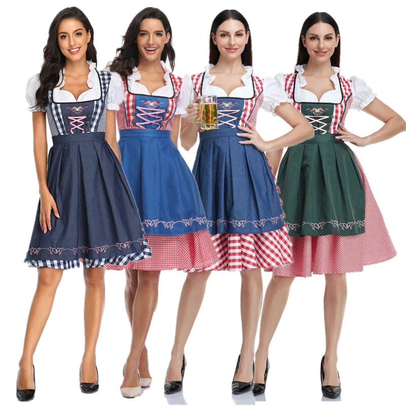 Anaïs | Costume Traditionnel Oktoberfest Tendance Éclatant