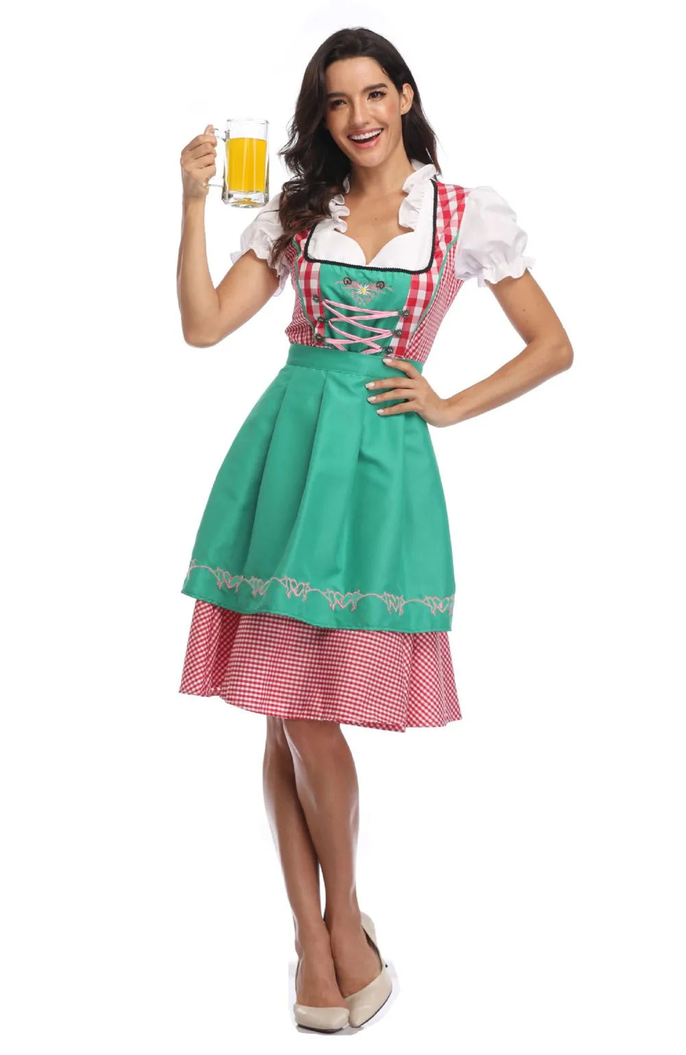 Anaïs | Costume Traditionnel Oktoberfest Tendance Éclatant
