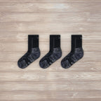 Chaussettes de randonnée - Noires (Pack de 3)