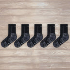 Randonnée - Noir (Pack de 5 Paires)