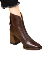 Anita - Bottines de luxe à talon bas