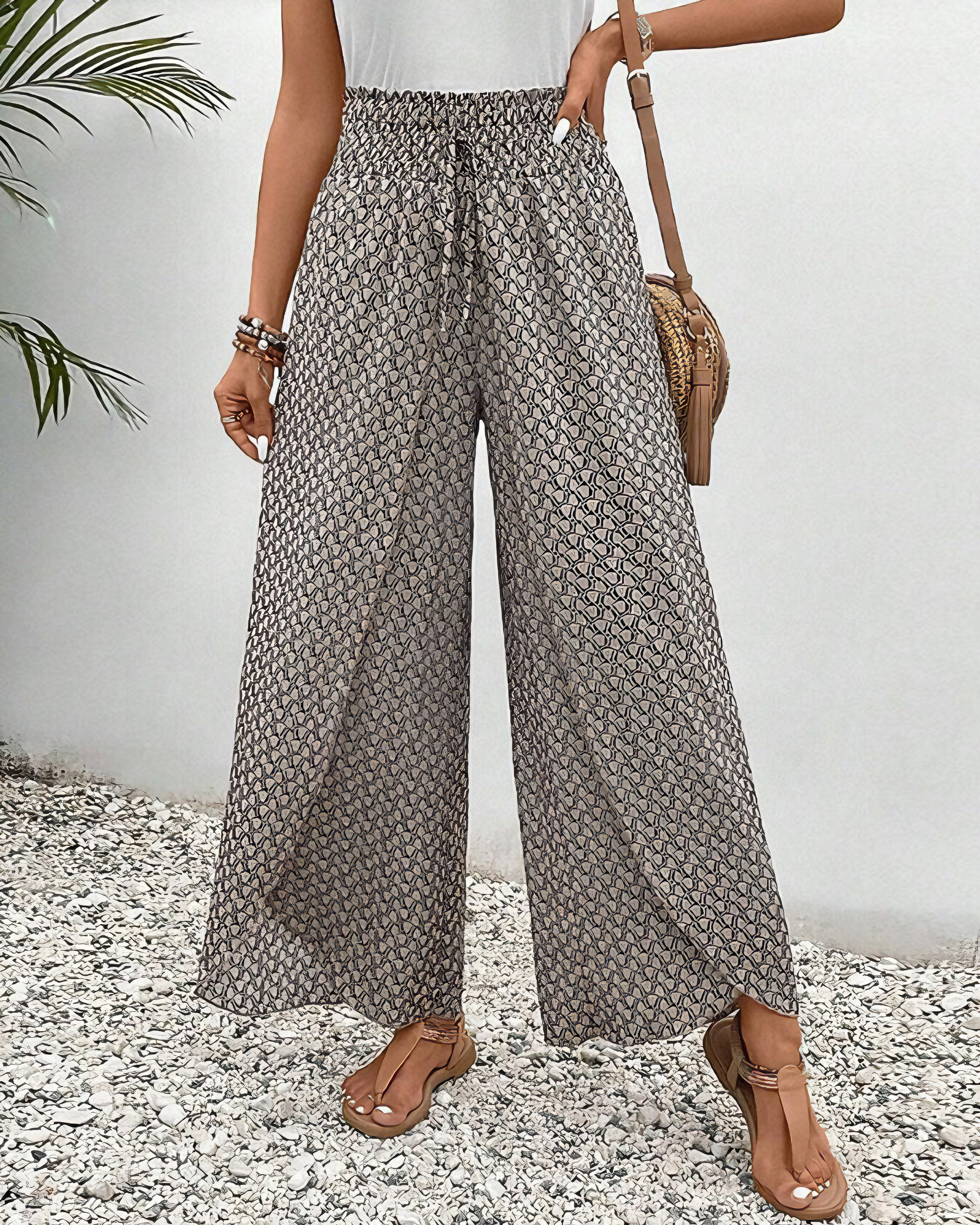 Sahara - Pantalon Large Détendu