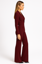 Combinaison V encolure Tendance et Jambes Larges