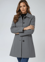 Clémence | Manteau d'hiver pour femme à un bouton