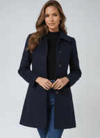 Clémence | Manteau d'hiver pour femme à un bouton