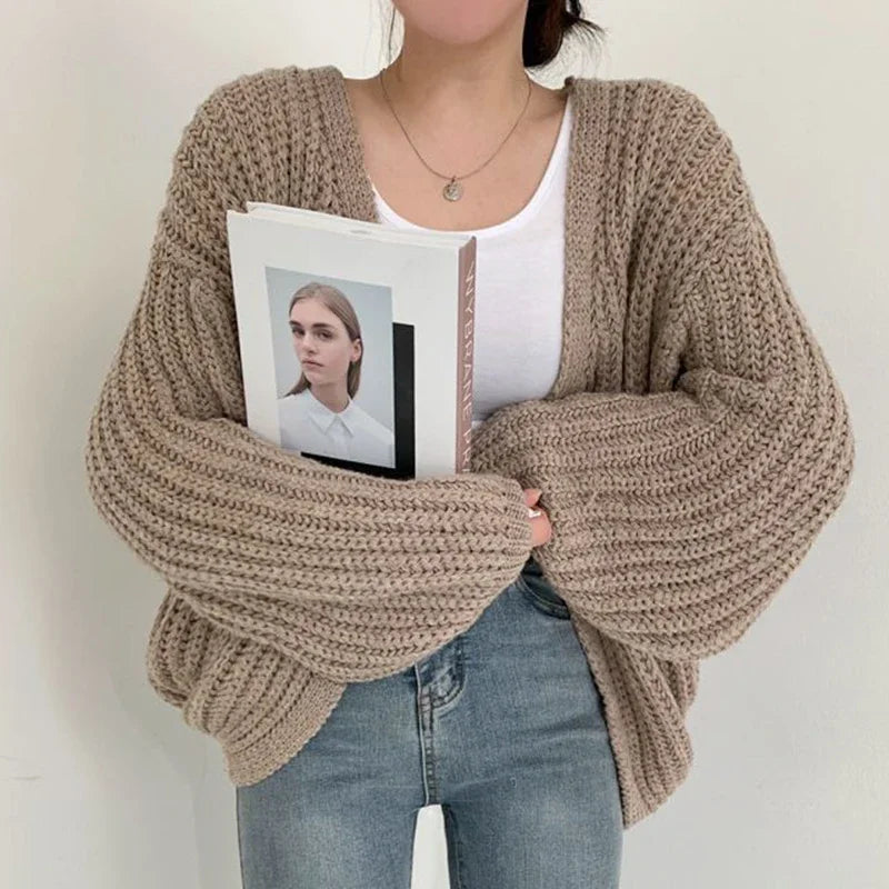 Juliette | Cardigan Oversize Tricot Tendance Élégant