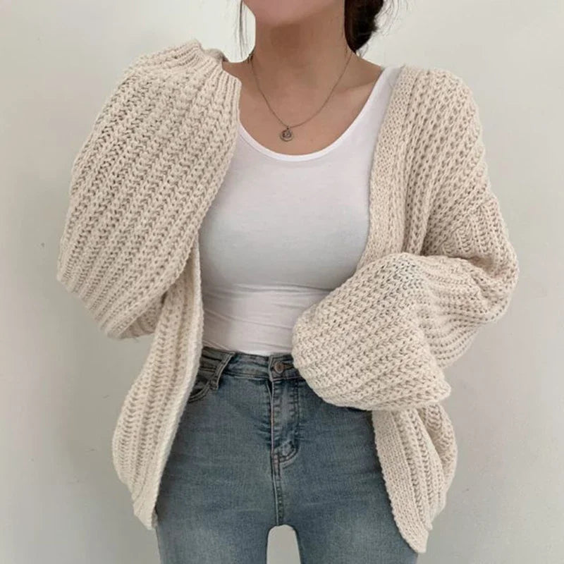 Juliette | Cardigan Oversize Tricot Tendance Élégant