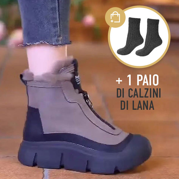 Bottes d’Hiver Sorelia™ – Chaleur & Élégance au Quotidien