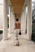 Camille | Robe Maxi d'Été en Crochet Tendance Élégant