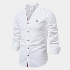 Chemise Homme En Lin Col Mao Élégante - Vito