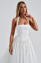 Camille | Robe Midi de Mariée Élégante Tendance Effortless