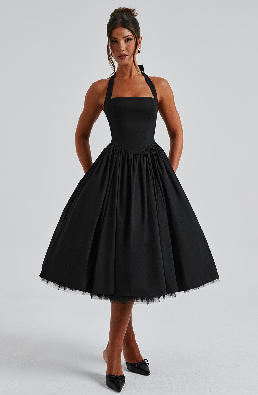 Camille | Robe Midi de Mariée Élégante Tendance Effortless