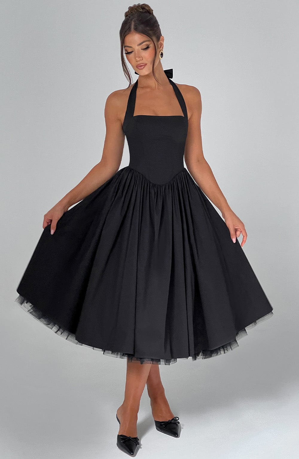 Camille | Robe Midi de Mariée Élégante Tendance Effortless