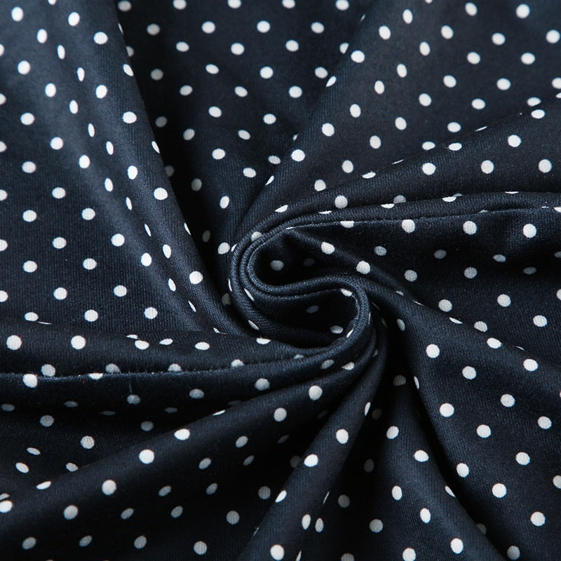 Emma | Robe Mini à Pois Tendance Printanier
