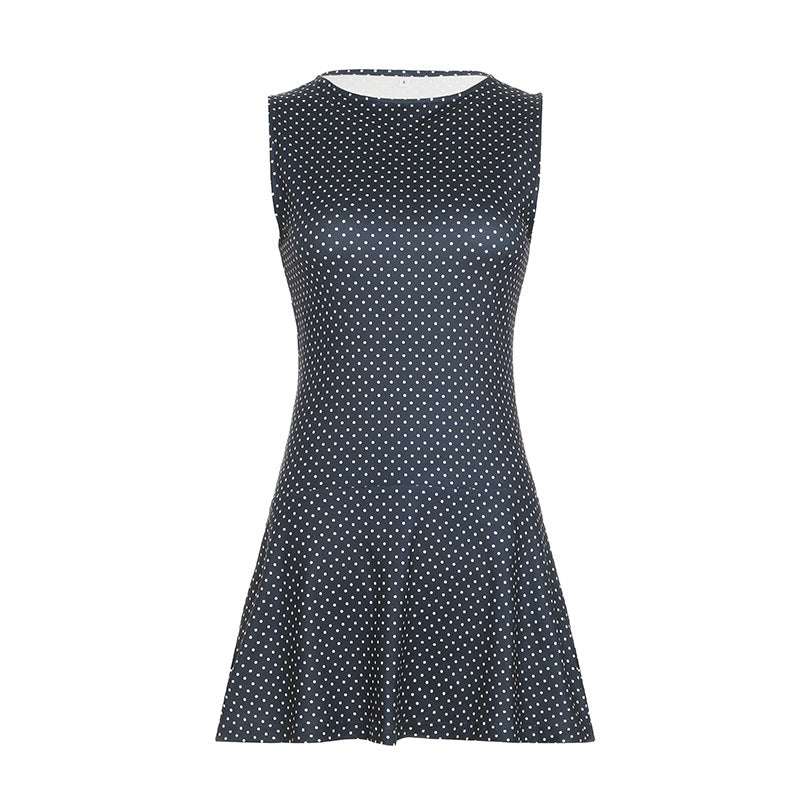 Emma | Robe Mini à Pois Tendance Printanier