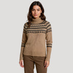 Claire | Pull Oversized en Tricot Fair Isle Printanier