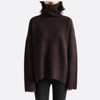 Chloé | Pull Oversized Col Roulé Tendance Effortless