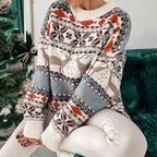 Élodie | Pull de Noël Tendance Printanier Élégant
