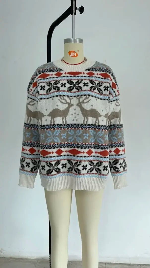 Élodie | Pull de Noël Tendance Printanier Élégant