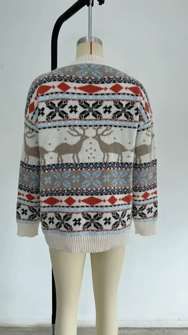 Élodie | Pull de Noël Tendance Printanier Élégant