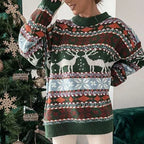Élodie | Pull de Noël Tendance Printanier Élégant
