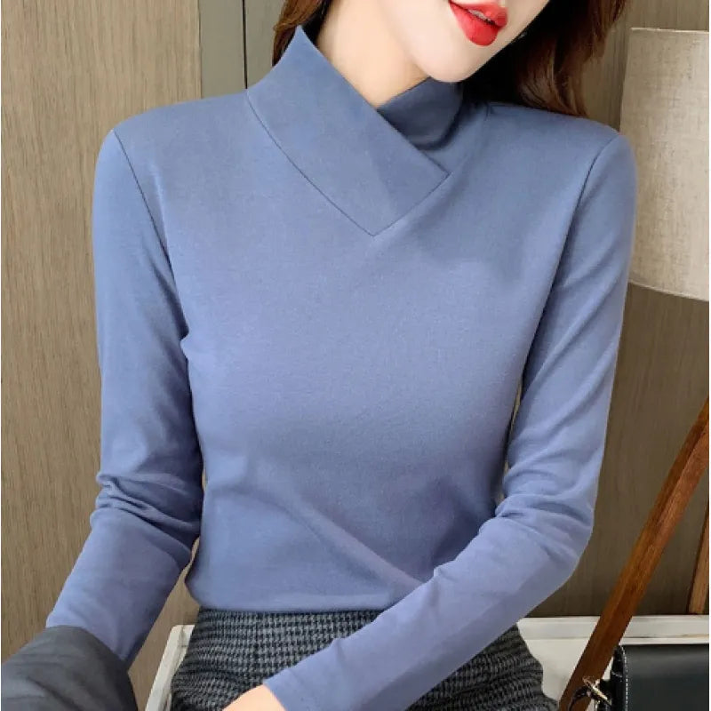 Liora - T-shirt Col Roulé Chic