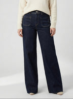 Jean Large Taille Haute