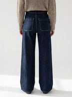 Jean Large Taille Haute