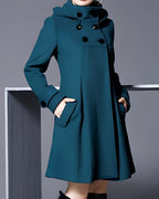 Alice - Veste Élégante À Capuche