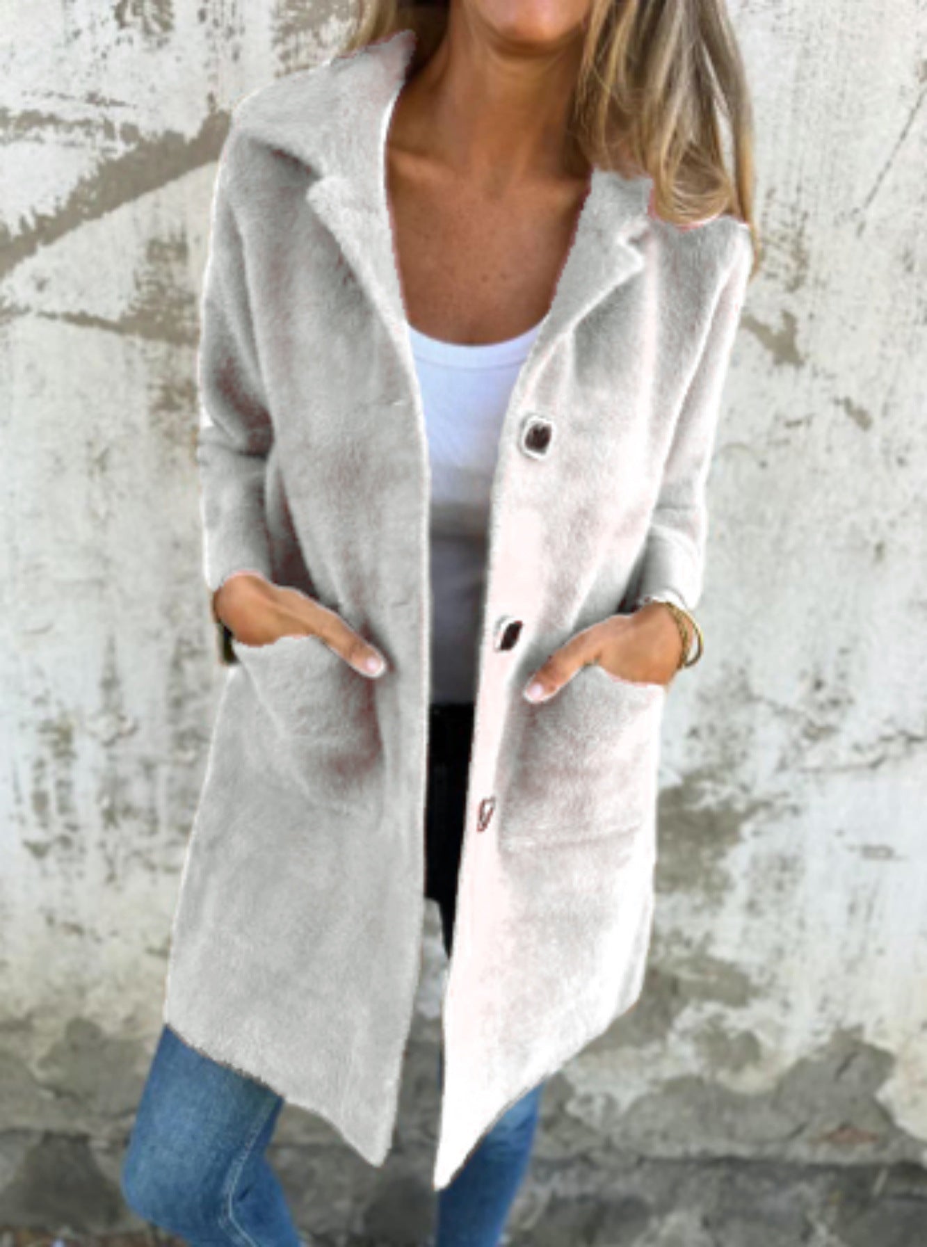 Margaux™ — Veste longue élégante au quotidien