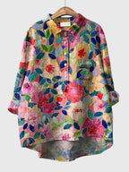 Valeria™ - Blouse à Imprimé Floral