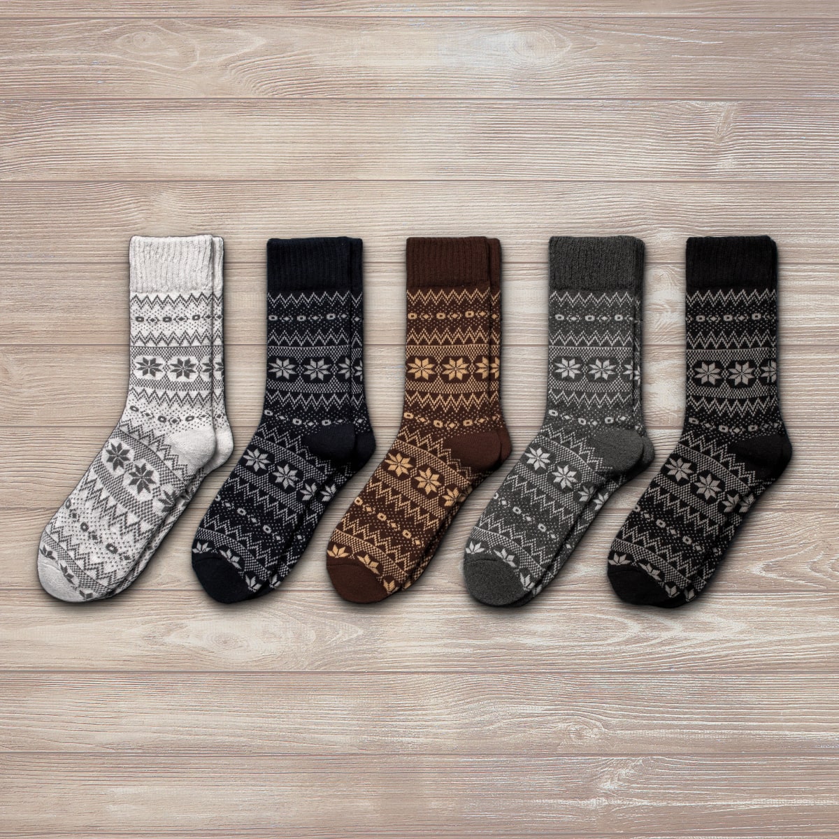 Bergen - Set of 5 Pairs
