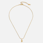 Collier Lettre Bubble Chic