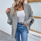 Aurore - Cardigan Tricoté Lâche Confort Femme