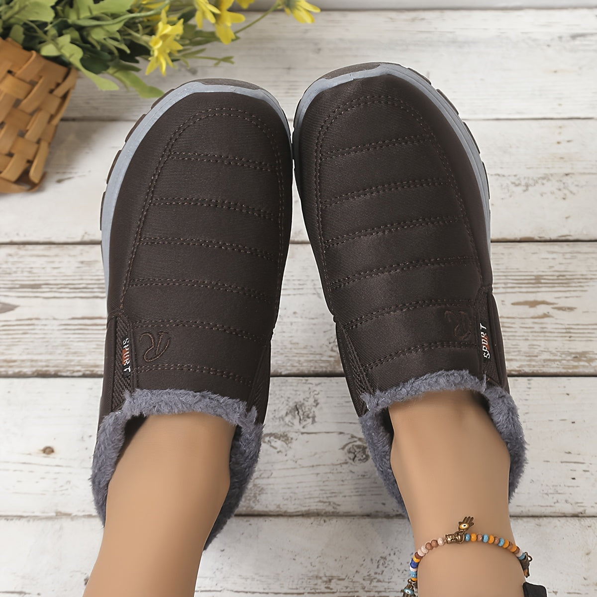 OrthoHiver - Chaussures de marche d'hiver à confort orthopédique